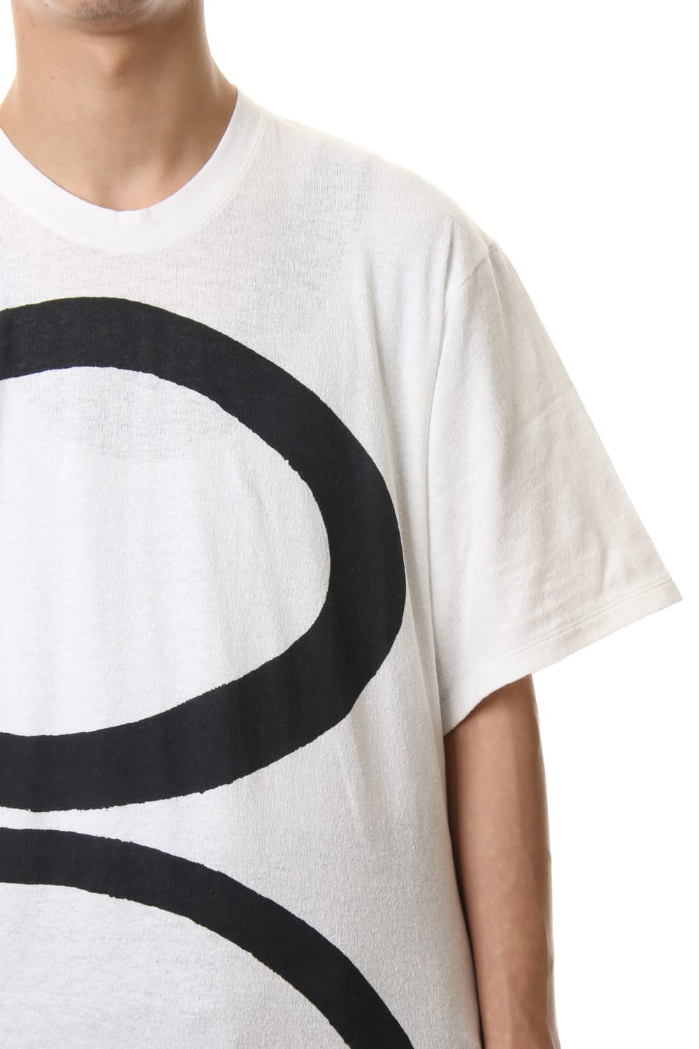 PT Shirring S/S cut & sewn White