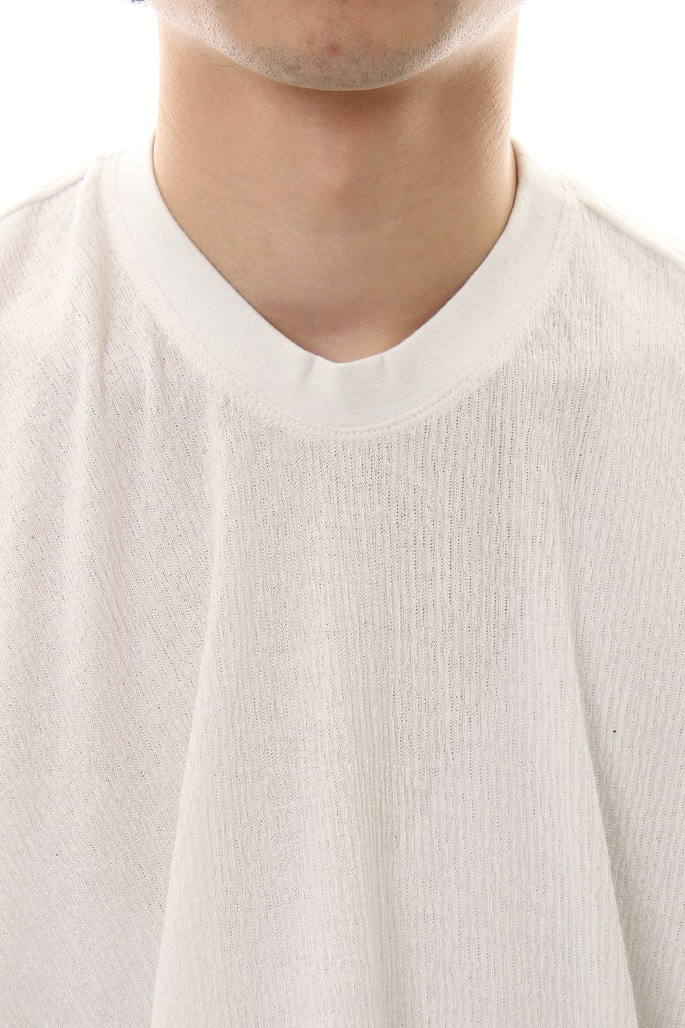 Drape S/S cut & sewn White