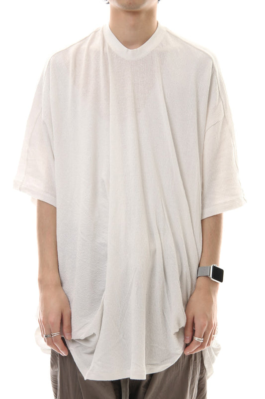 Drape S/S cut & sewn White