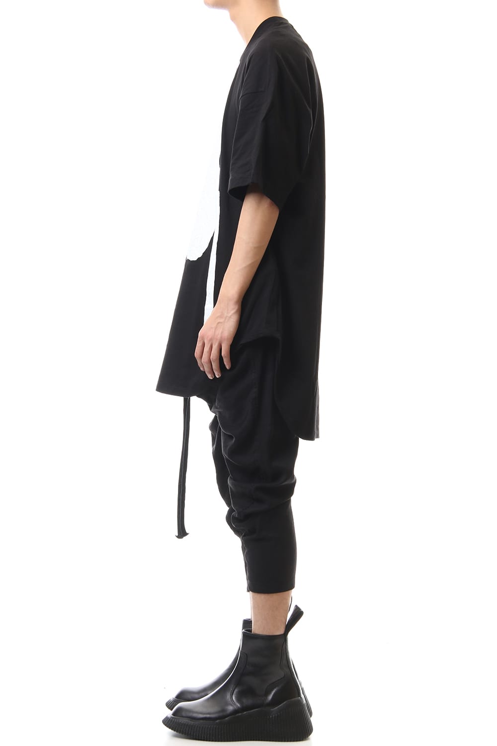 Front drape pants