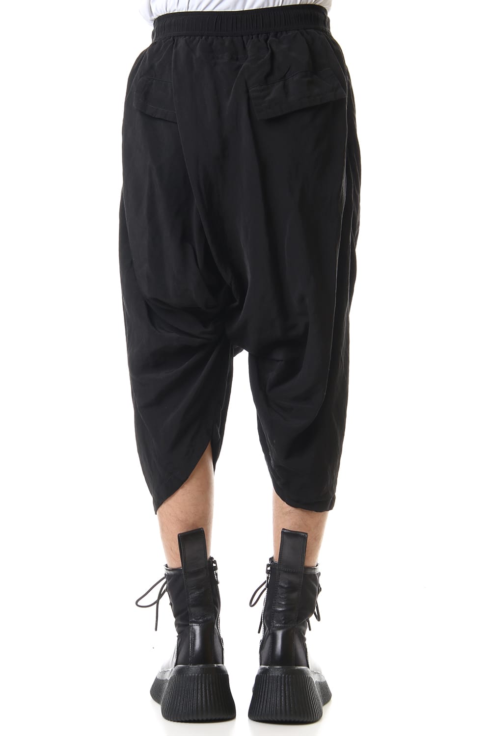 Wide cropped pants