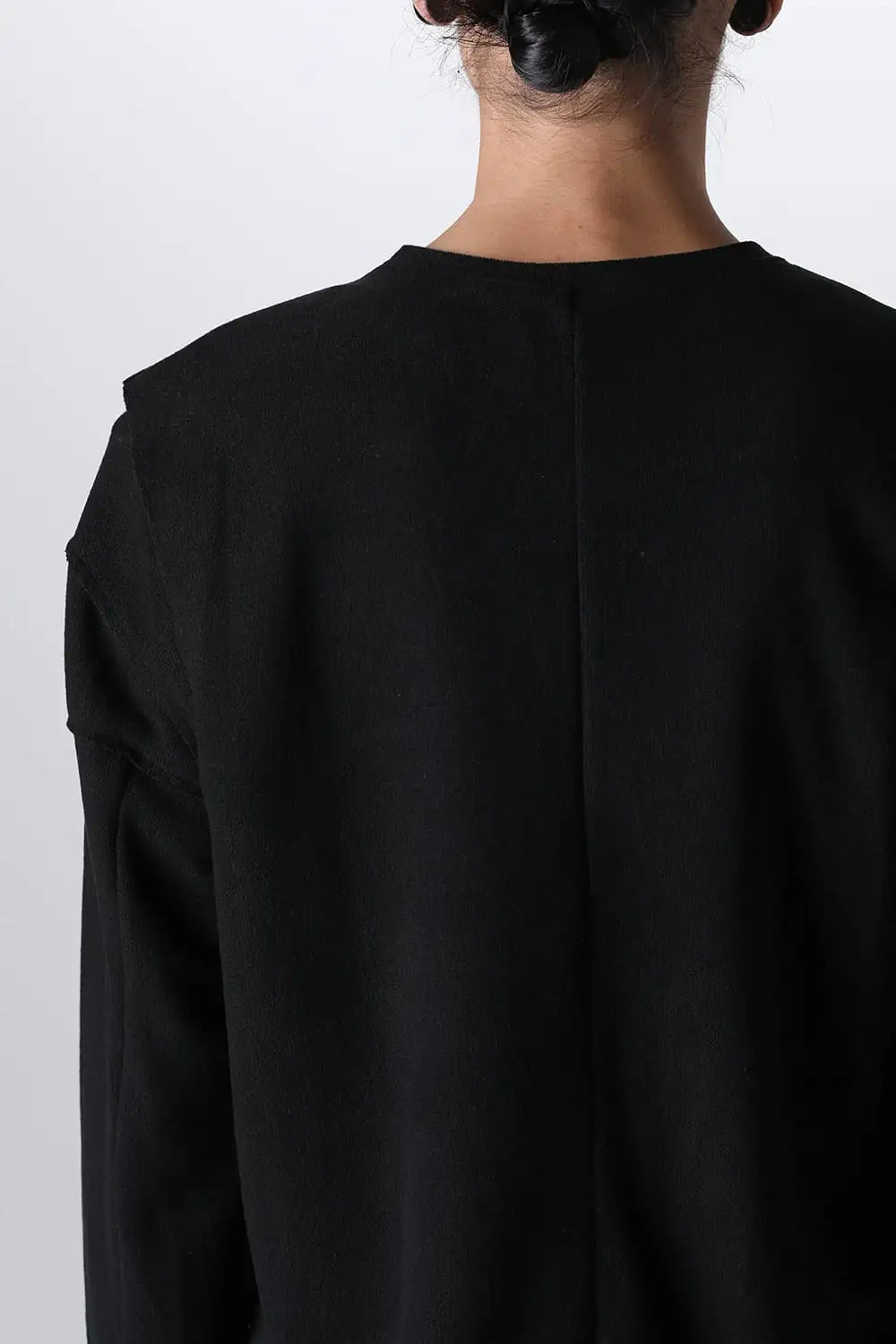 Separated Knit (Vest & 2 Shoulder L/S) Black