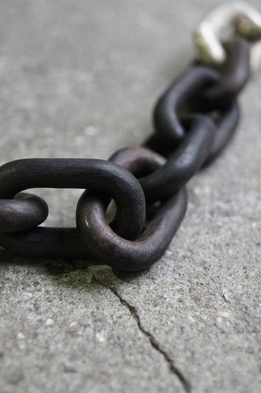 Parts of Four Toggle Chain Bracelet (S)