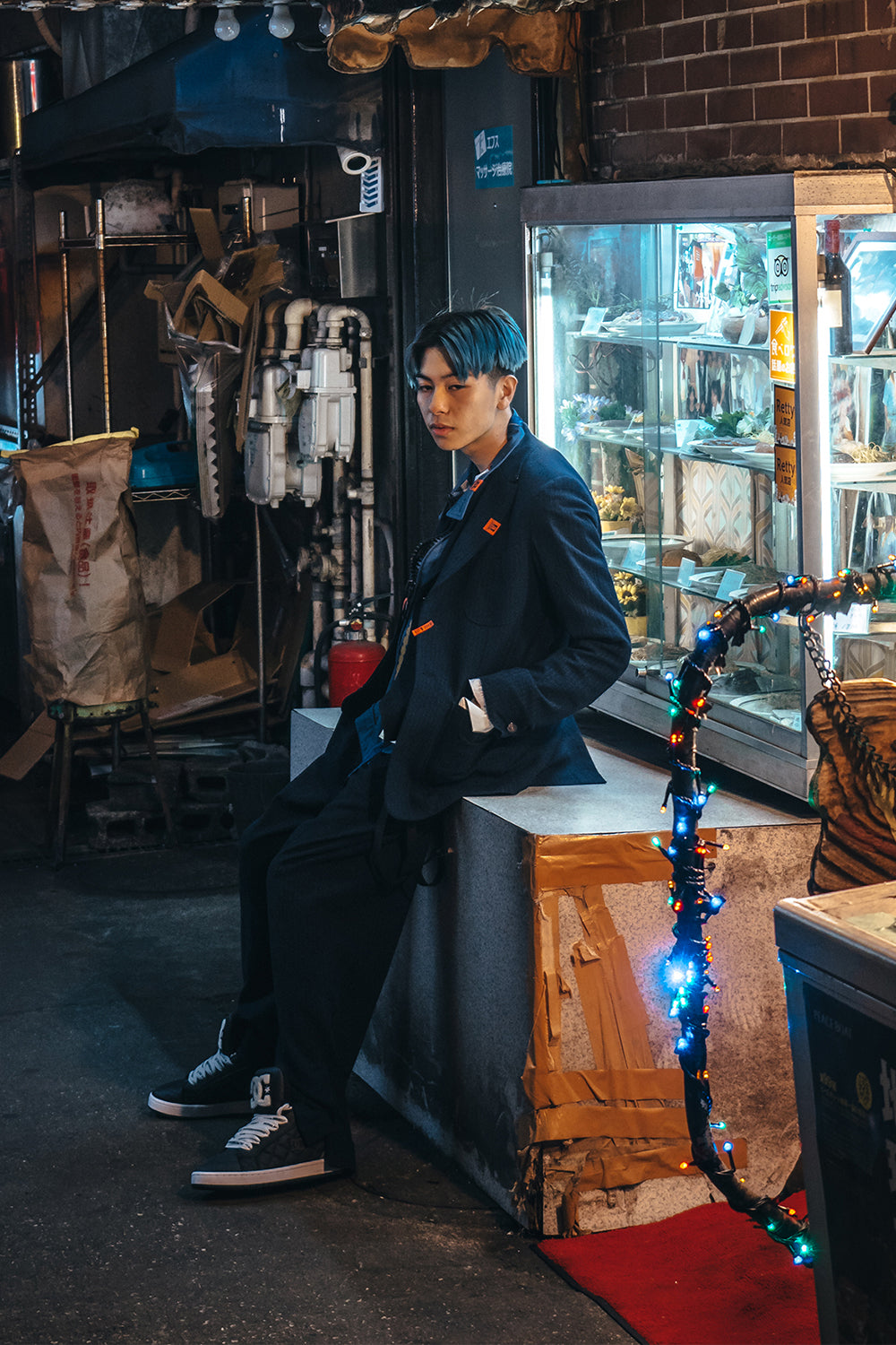 DC Shoes Collaboration Sneaker Black