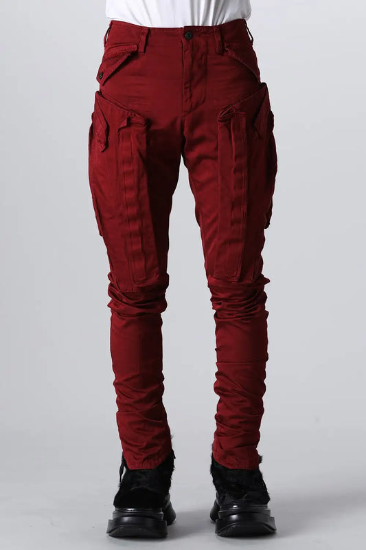 Tactical Skinny Pants Red