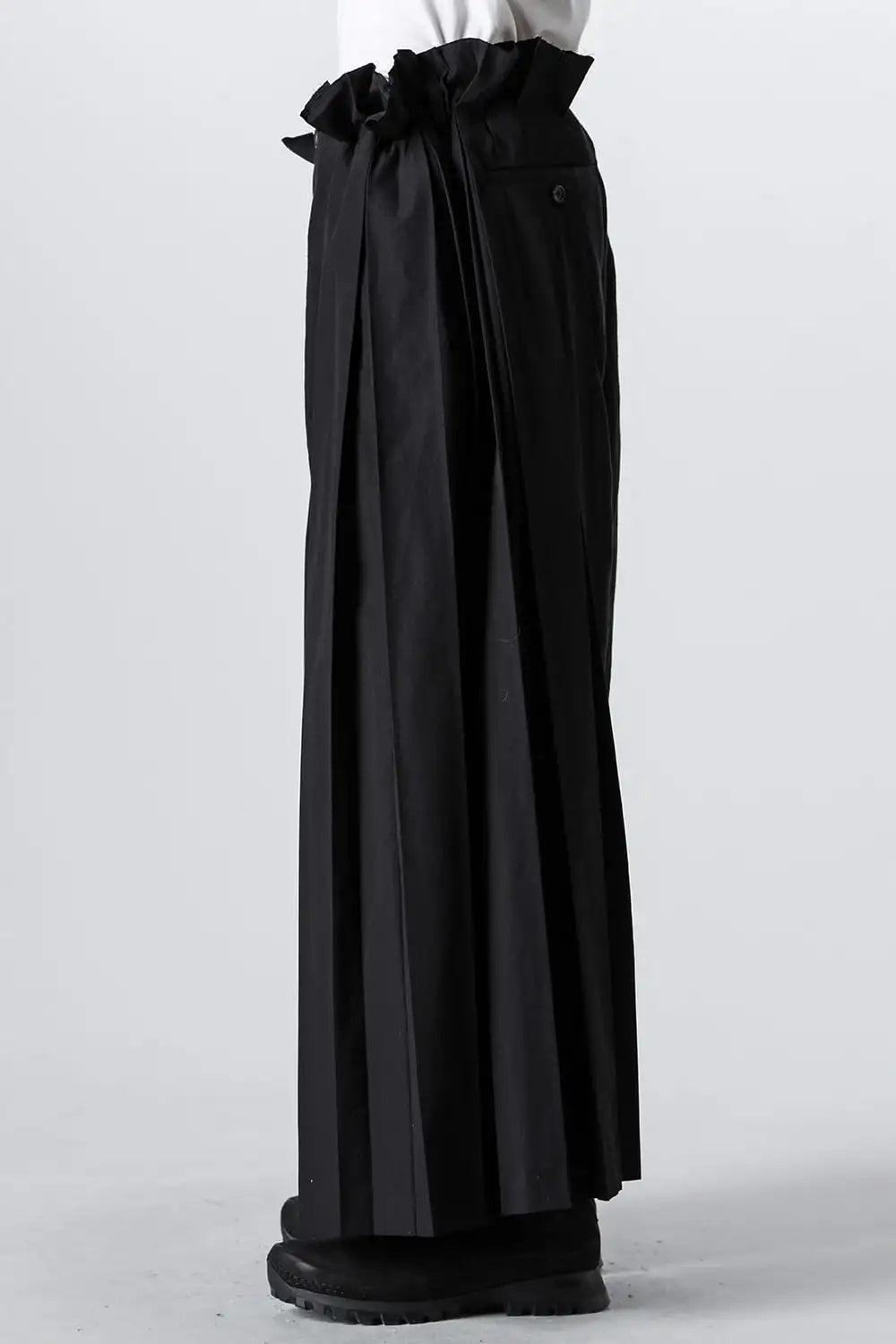 サルエル プリーツパンツ