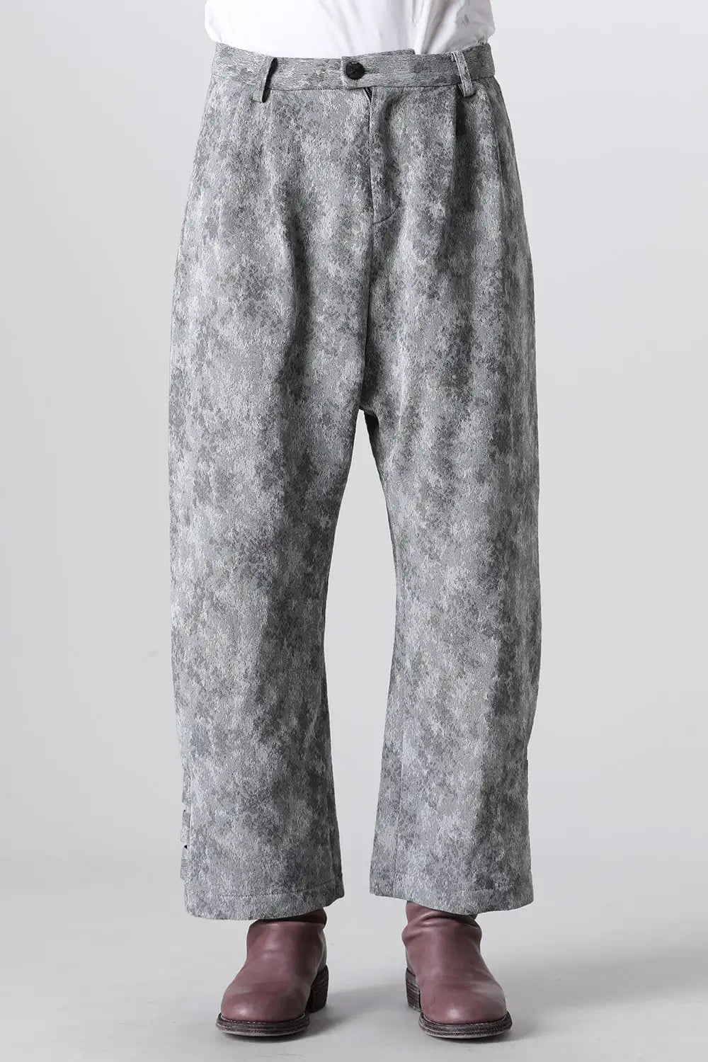 Pre-dyed Jacquard Pants