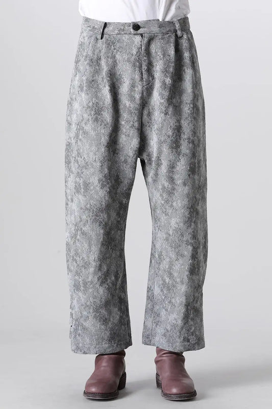 Pre-dyed Jacquard Pants