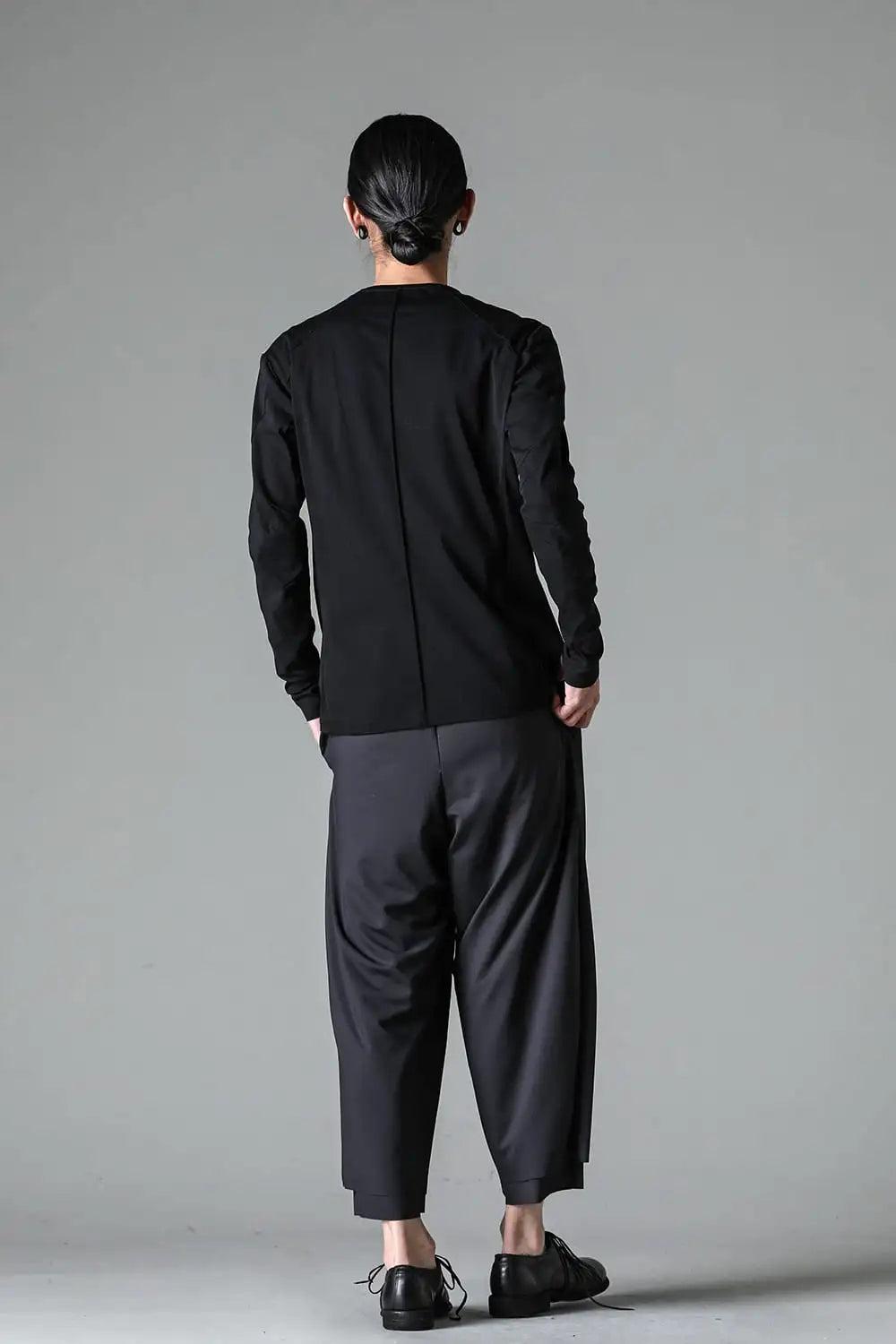 クロップドパンツ ハイブリット ヤーン ジャージー