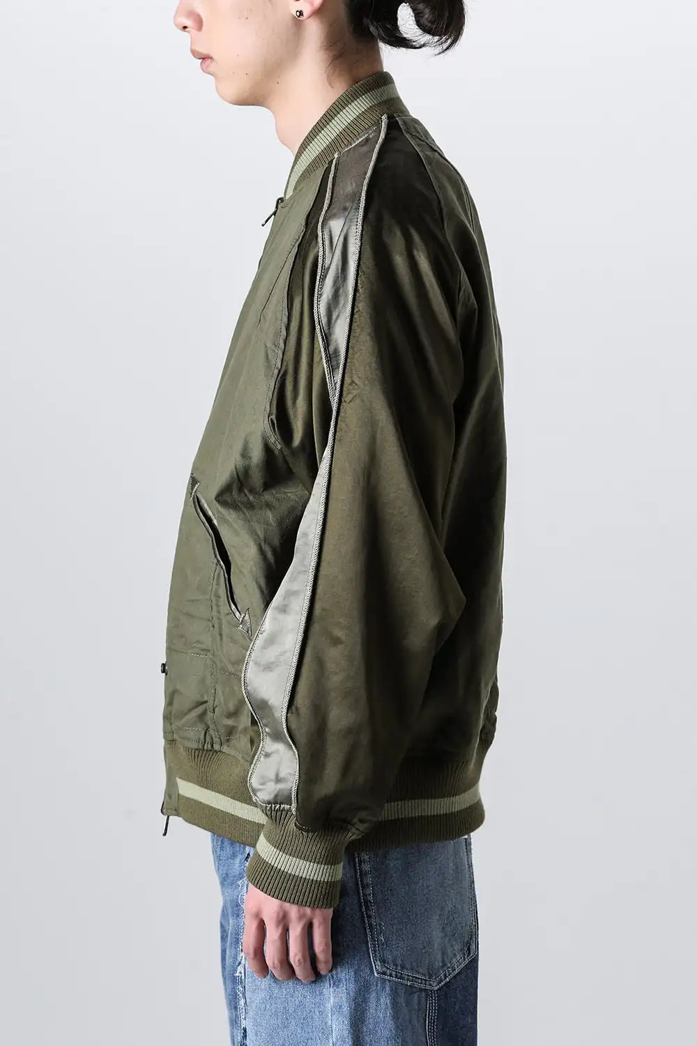 Nothing Reversible Souvenir Jacket Khaki/Black
