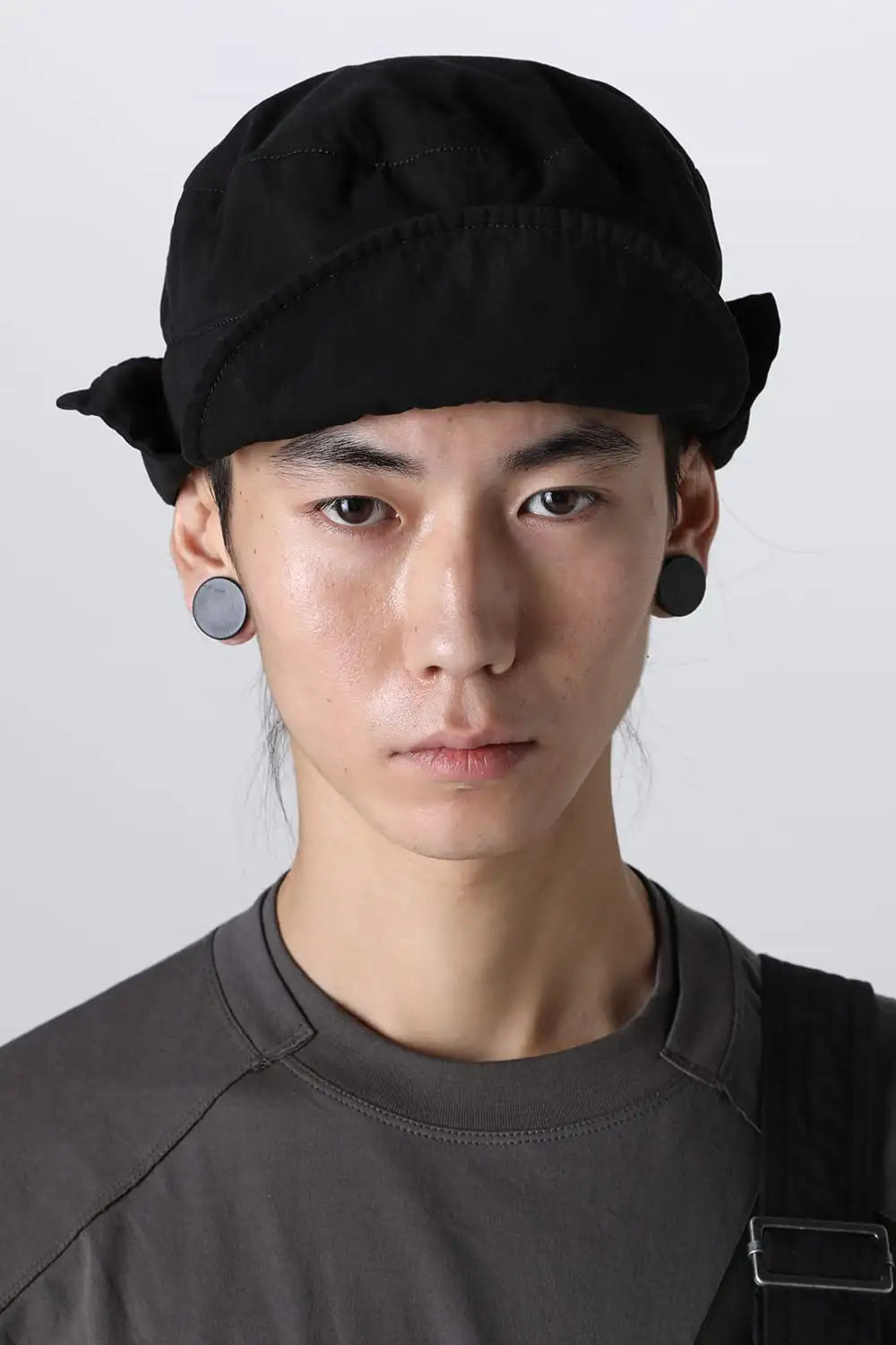Dry Cotton Overdye Cap  Black