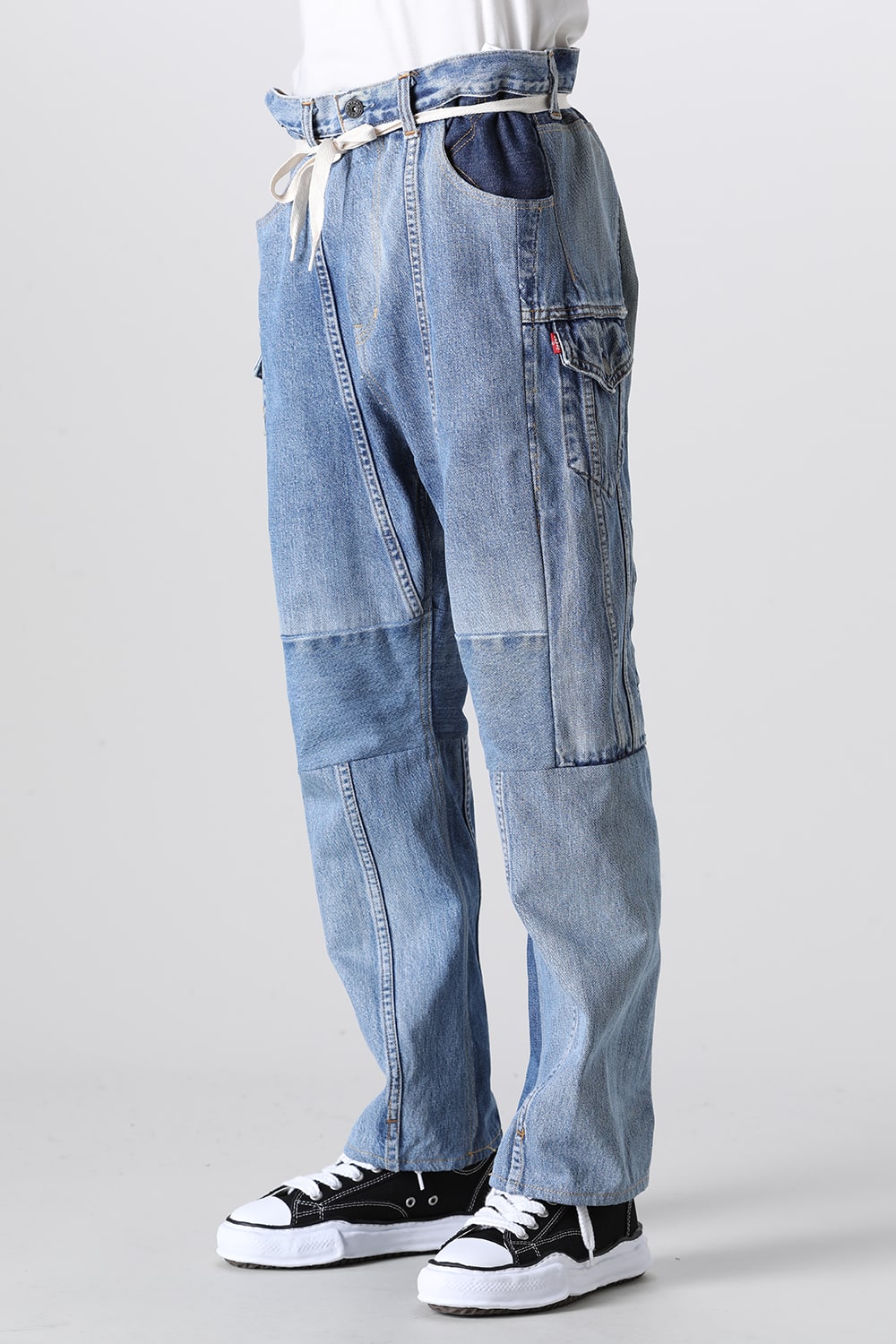 Denim Cargo Pants - L2