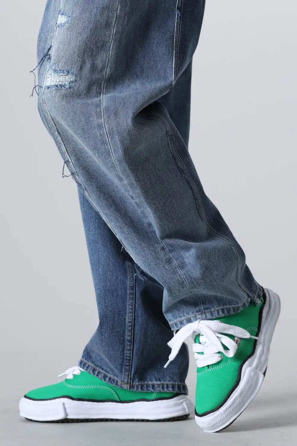 BAKER canvas Low cut sneakers Green