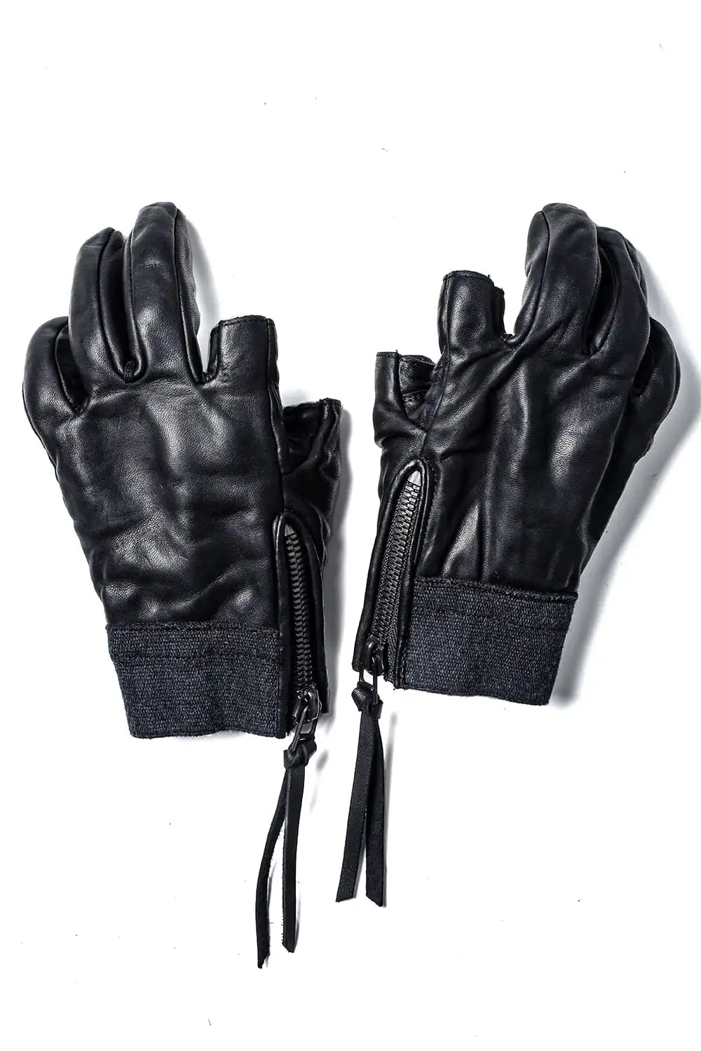 The Viridi-anne x D.HYGEN Collaboration Horse Leather Layered Gloves