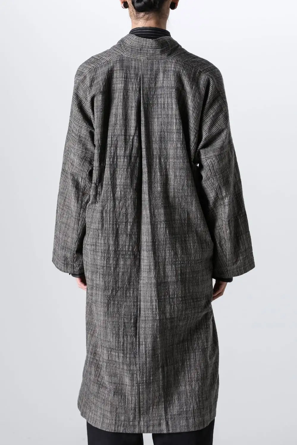 KIMONO#14 Cotton Cloth Vintage Striped