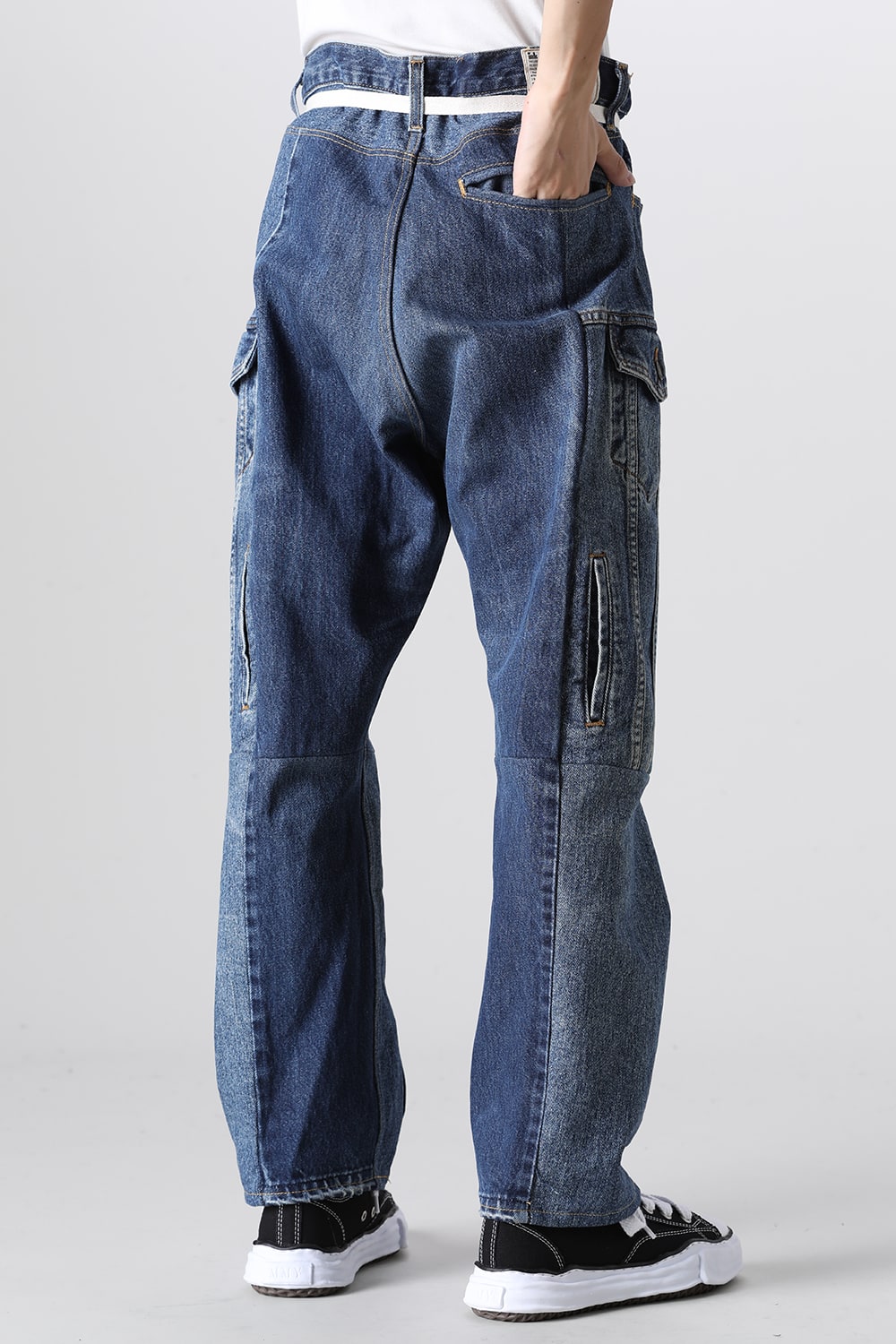 Denim Cargo Pants - L3