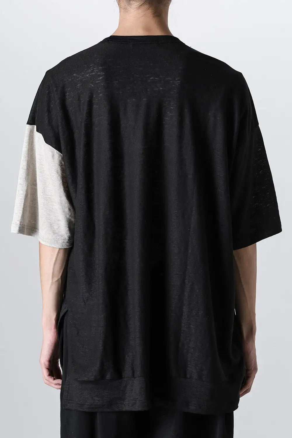 Layered Short Sleeve Reversible T-shirt