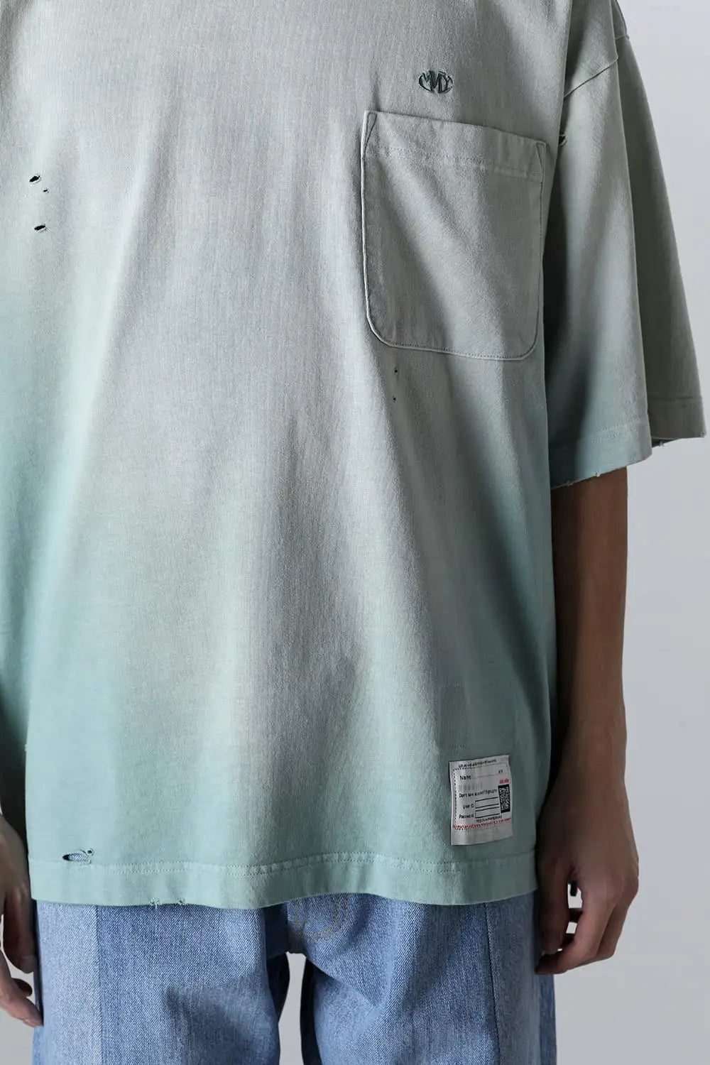 Sunfaded Tee Green