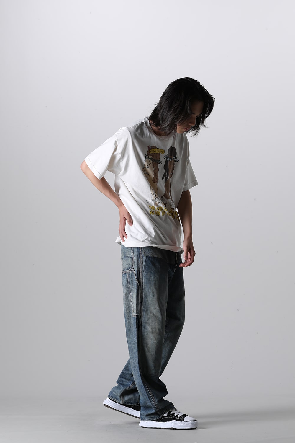 DENIM TEARS × ©SAINT M×××××× HLY&VIRTS Short sleeve T-shirt