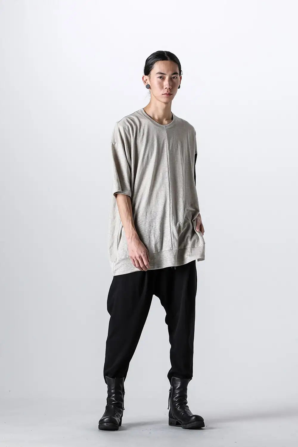 Layered Short Sleeve Reversible T-shirt