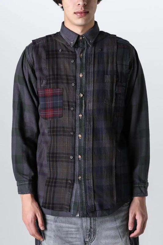 Remake Shirt Black Dye - 02