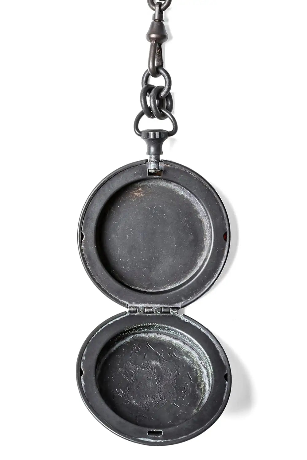 Meteoritic Texture Pocket Watch Style Pendent 04