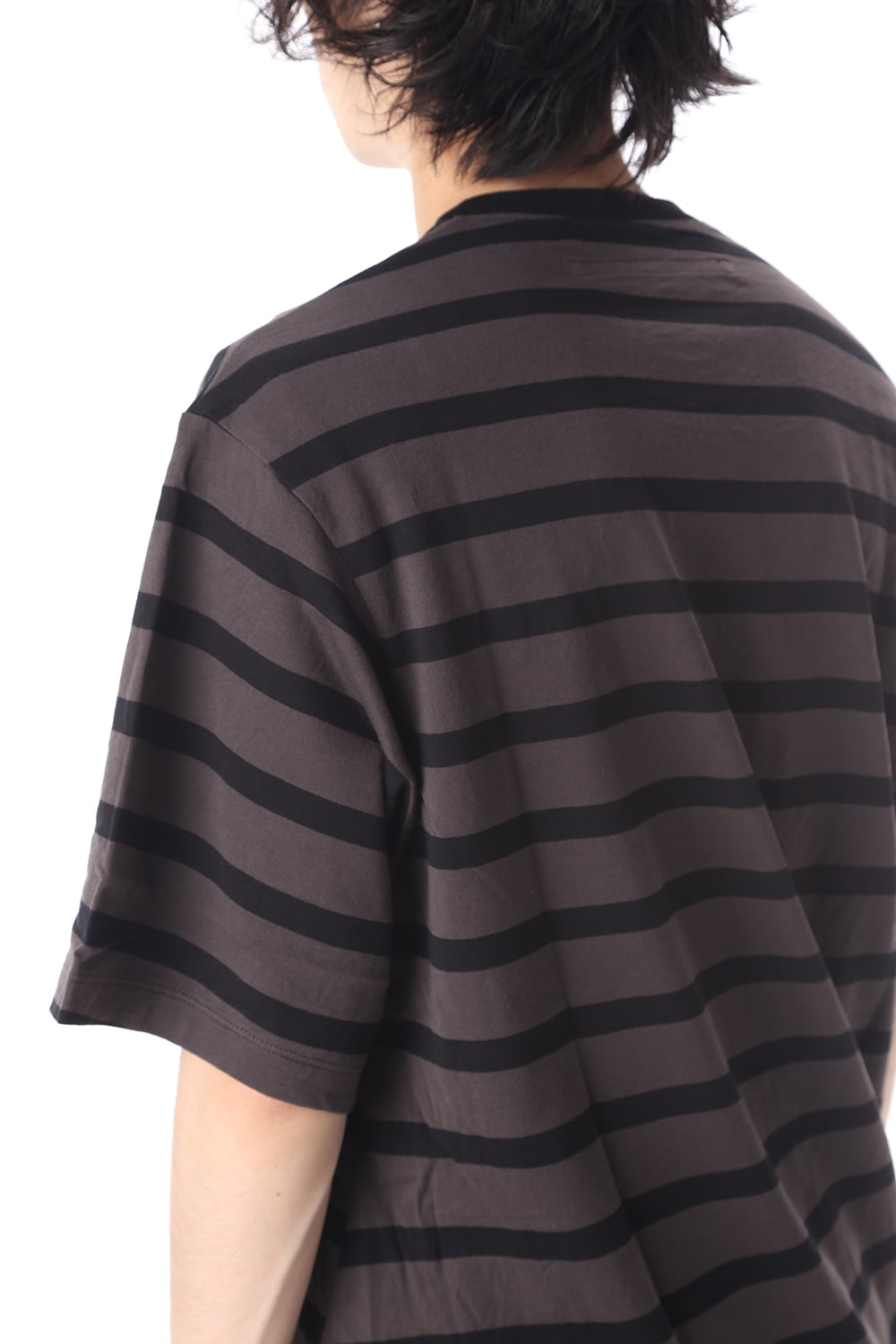 STRIPE T-SHIRT CH x BK