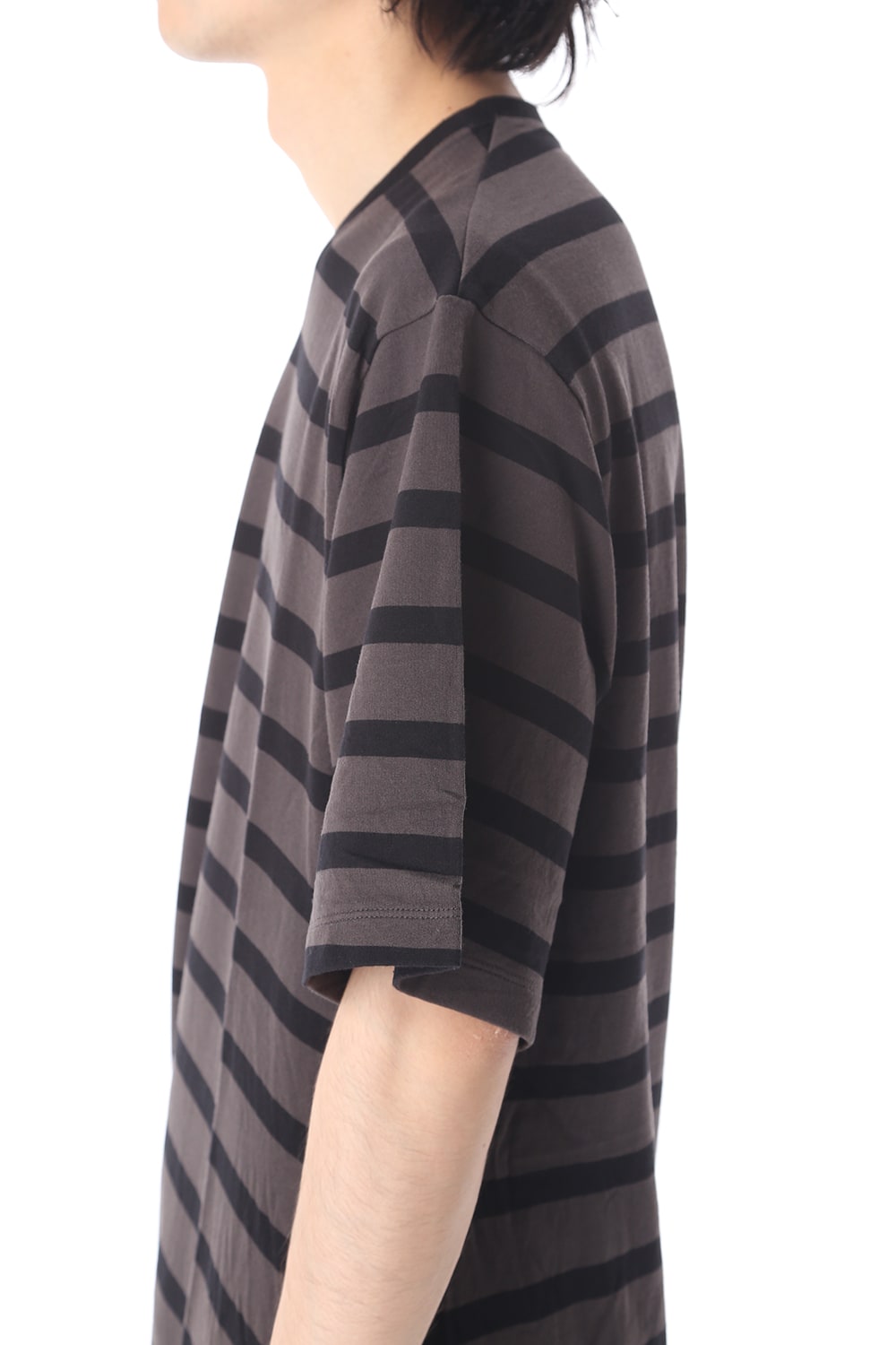 STRIPE T-SHIRT CH x BK