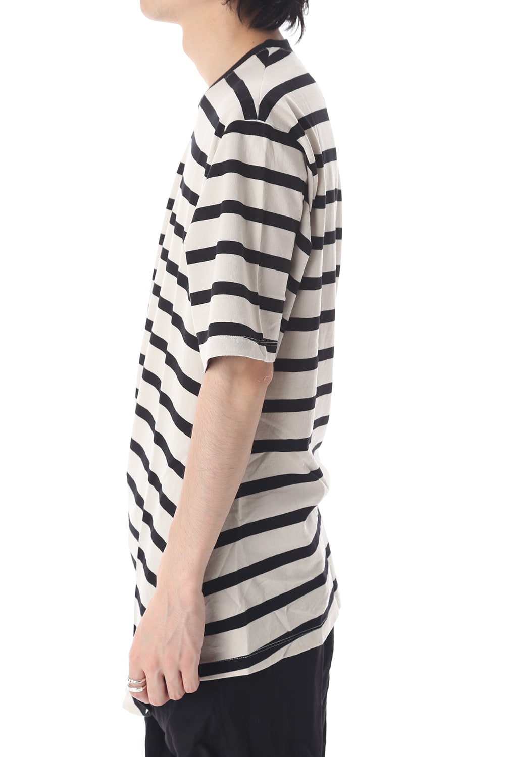 STRIPE T-SHIRT OFF x BK