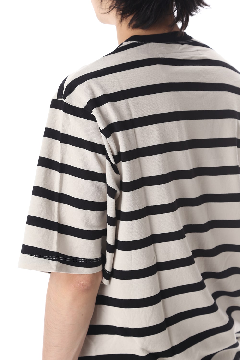 STRIPE T-SHIRT OFF x BK