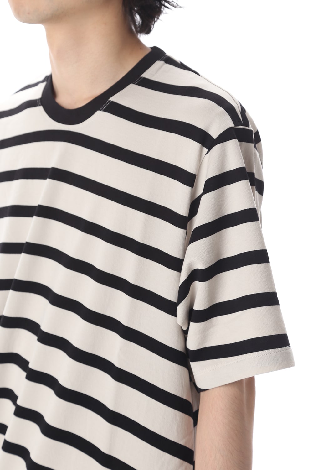 STRIPE T-SHIRT OFF x BK