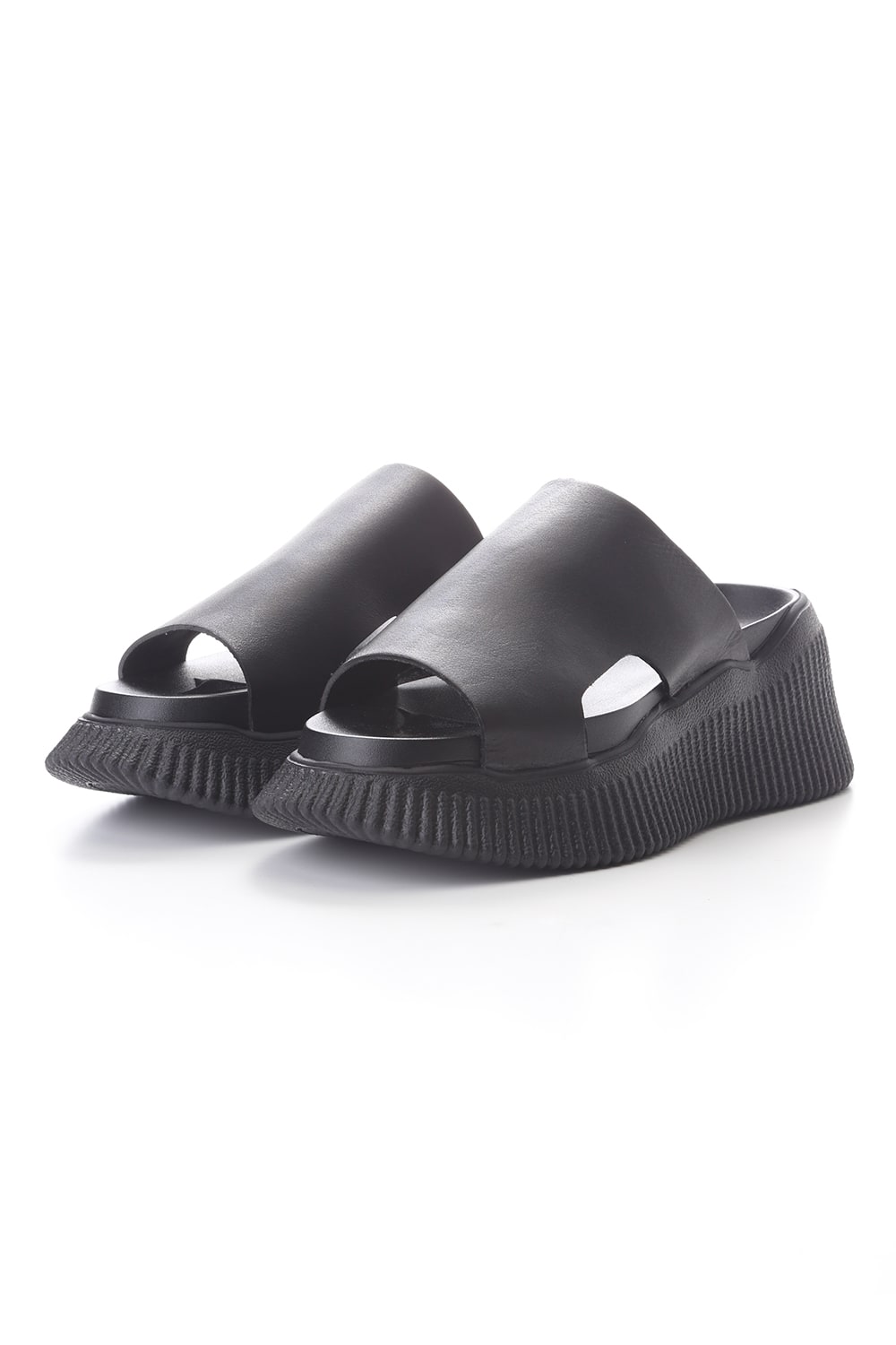 YORYU SOLE LEATHER SANDALS