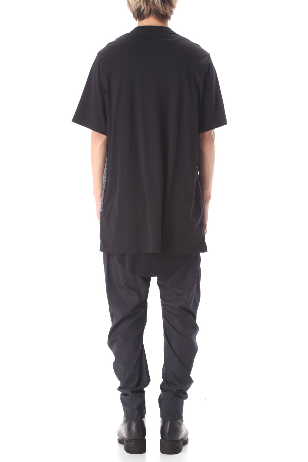 CURVED LEG SKIRT PANTS