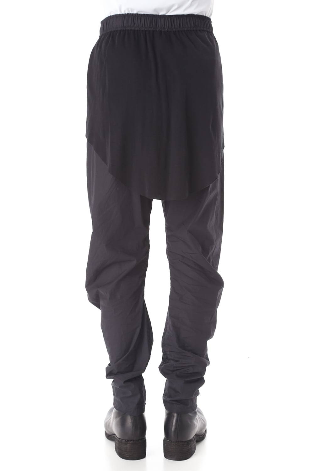 CURVED LEG SKIRT PANTS