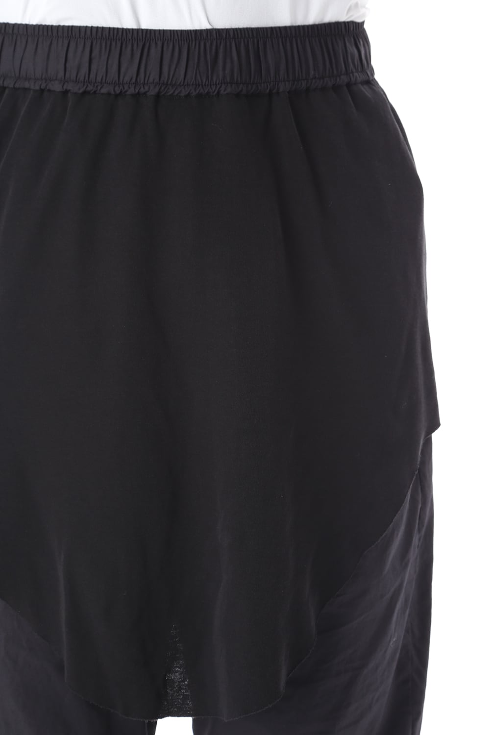 CURVED LEG SKIRT PANTS