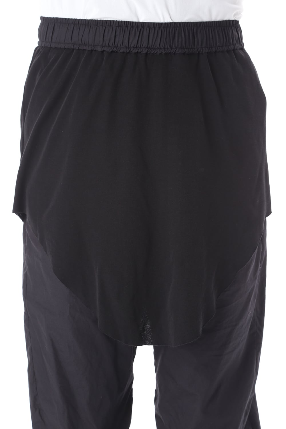 CURVED LEG SKIRT PANTS