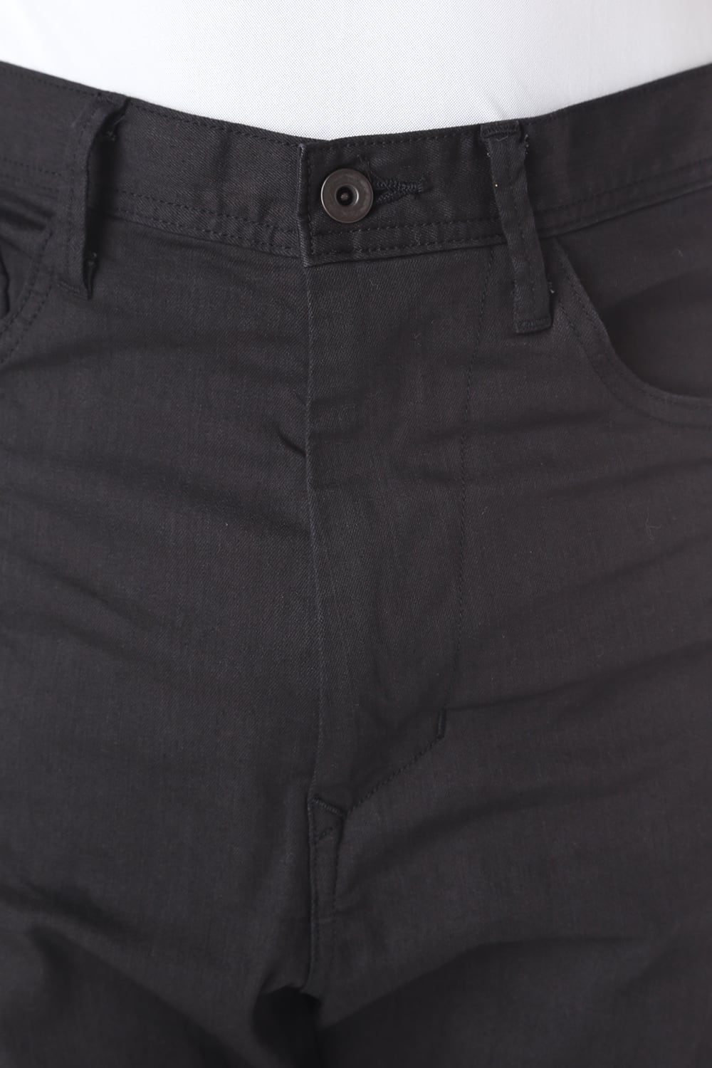 CURVED SLIM JEANS Black