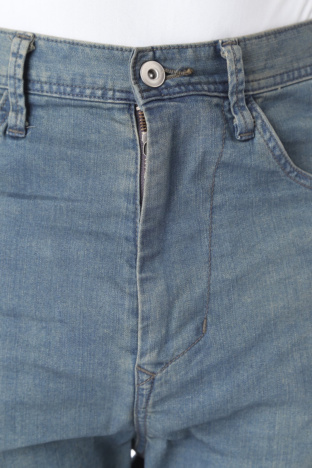 CURVED SLIM JEANS Indigo