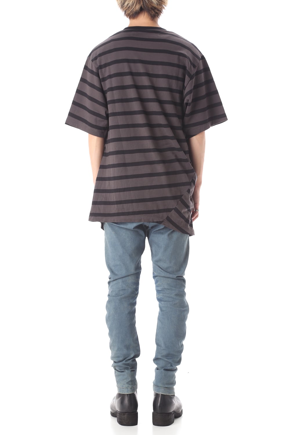 CURVED SLIM JEANS Indigo