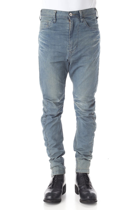 CURVED SLIM JEANS Indigo