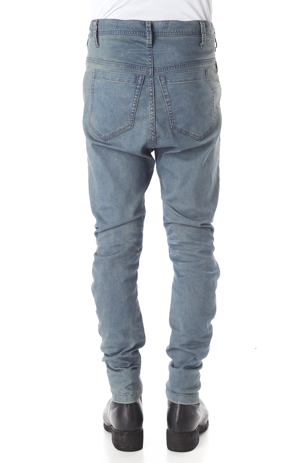 CURVED SLIM JEANS Indigo