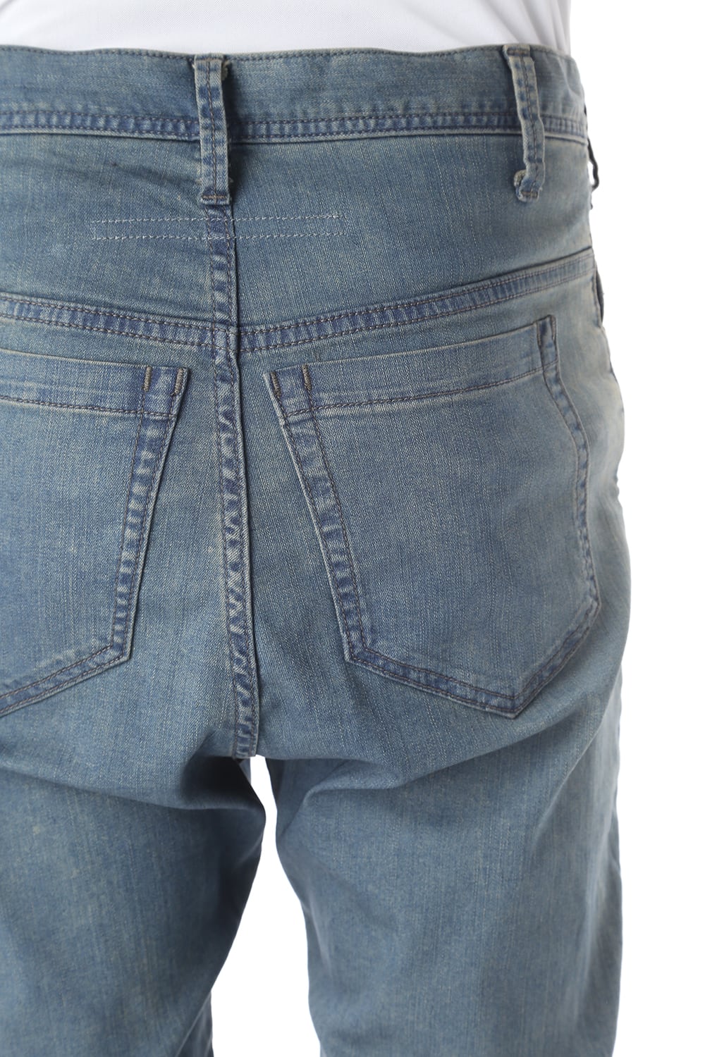 CURVED SLIM JEANS Indigo