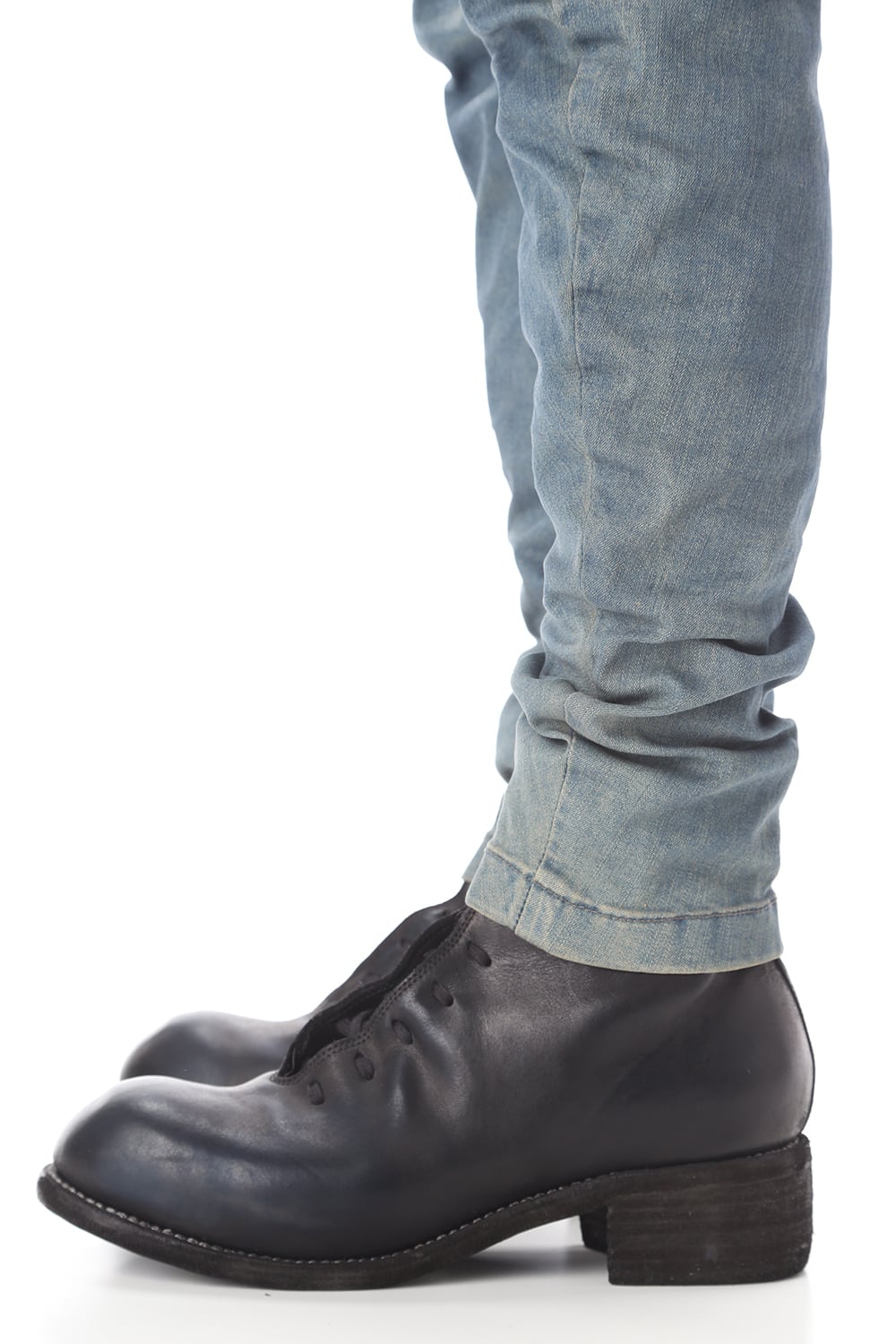 CURVED SLIM JEANS Indigo