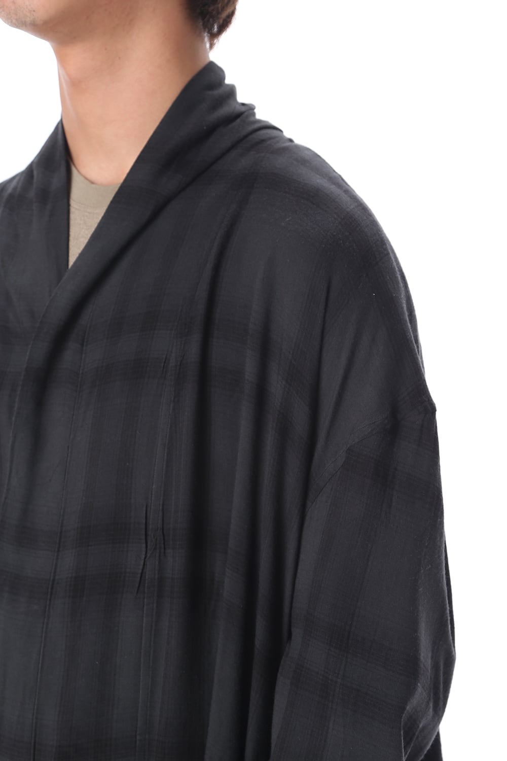 FLANNEL GOWN SHIRT