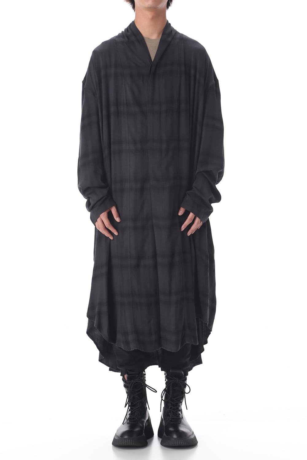 FLANNEL GOWN SHIRT