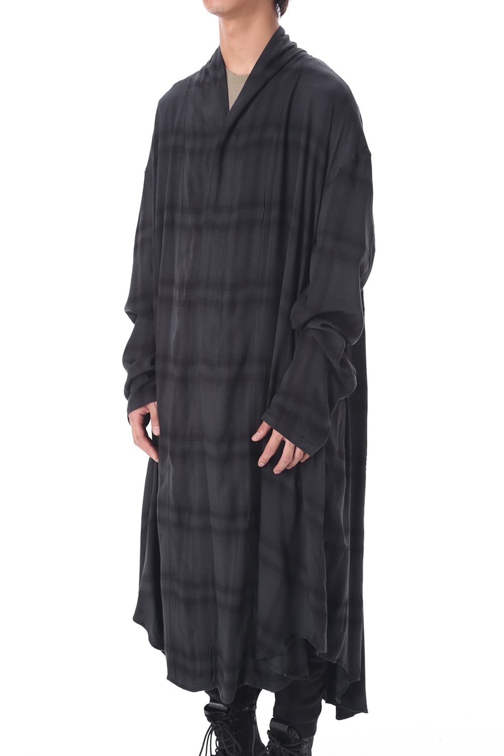 FLANNEL GOWN SHIRT