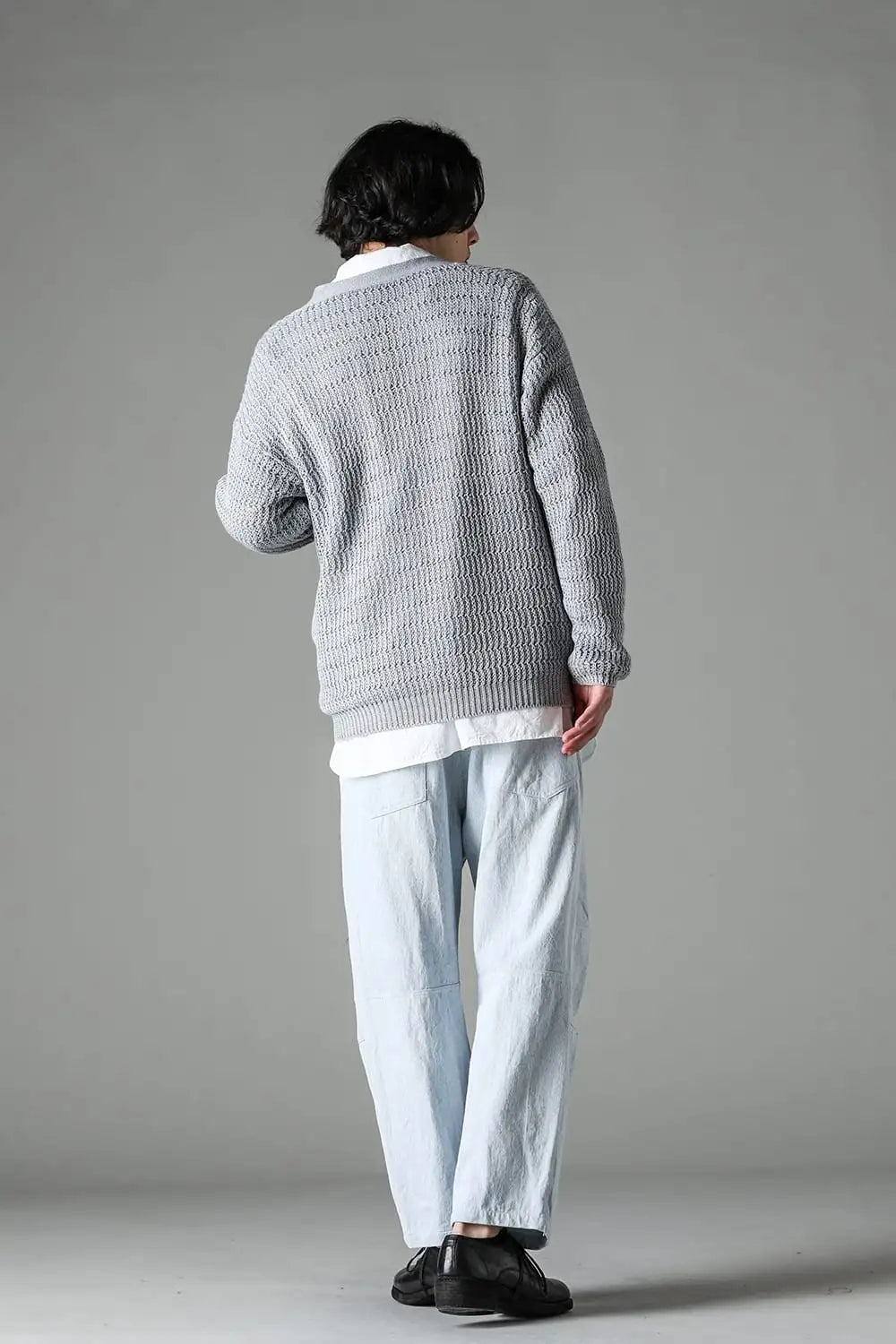 ディバーテッド リブカーディガン