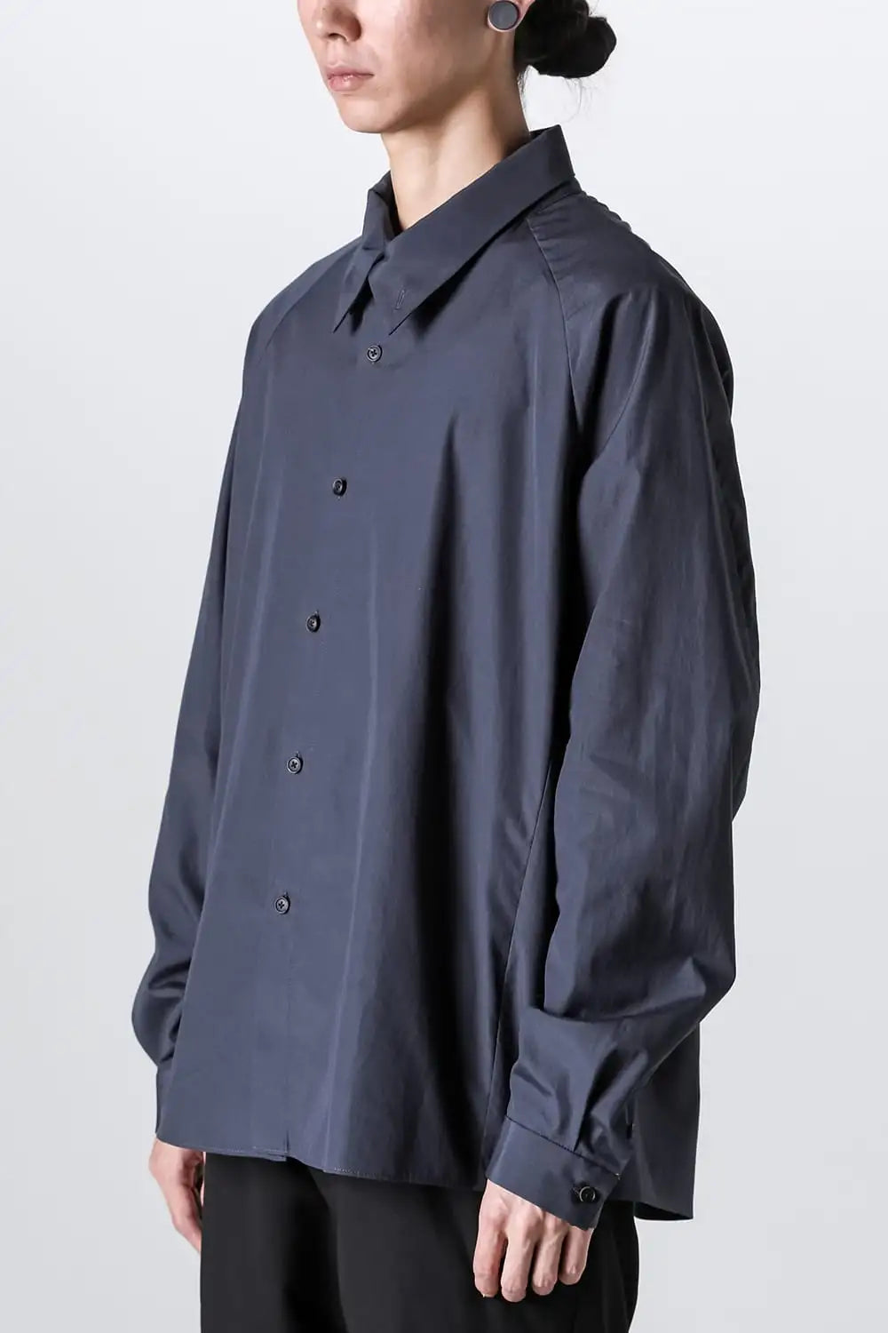 Shirt 120/2 cotton Blue Gray