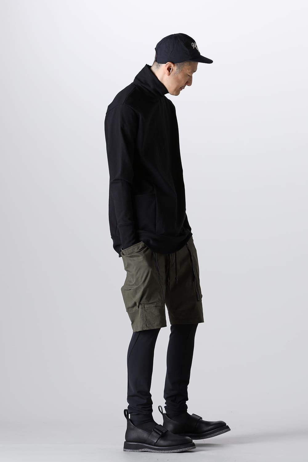 Side Pocket Jersey Black