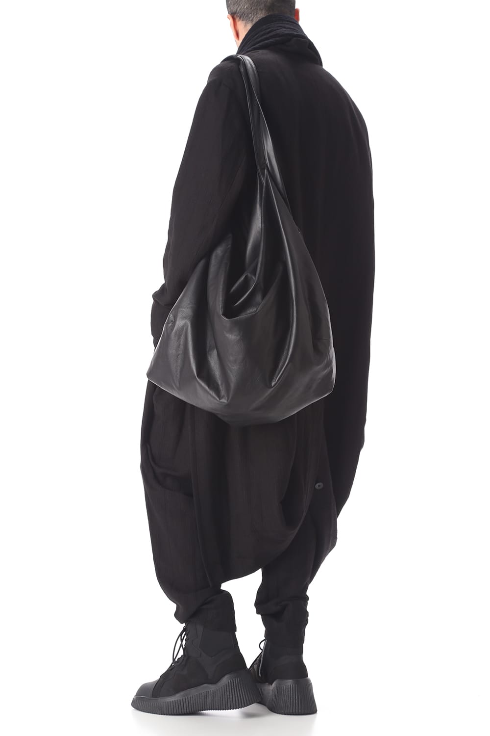 LARGE LEATHER SACOCHE BAG